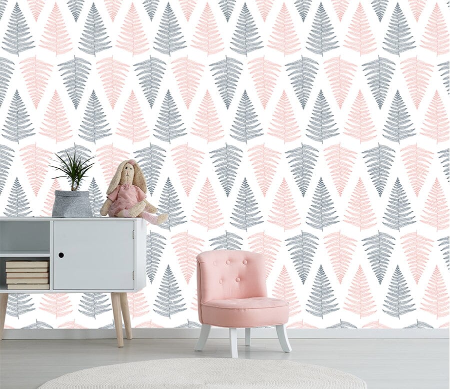 3D Pink Leaves 348 Wallpaper AJ Wallpaper 2 