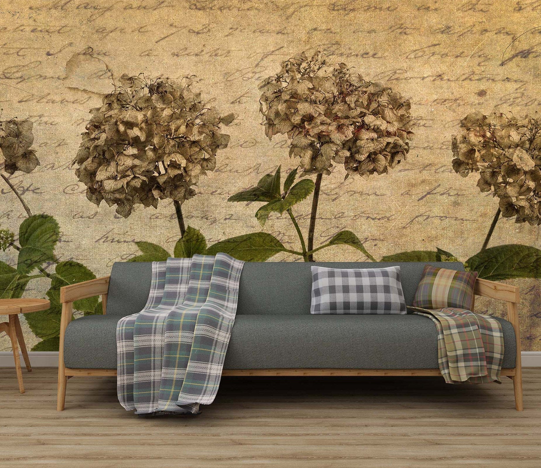 3D Withered Hydrangea 1423 Assaf Frank Wall Mural Wall Murals Wallpaper AJ Wallpaper 2 