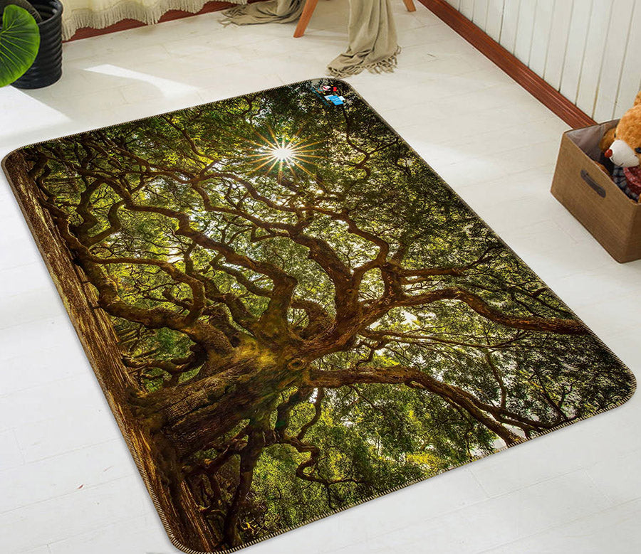 3D Big Tree 66051 Non Slip Rug Mat