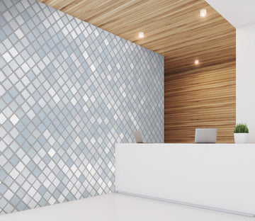 3D Square Mosaic 060 Marble Tile Texture Wallpaper AJ Wallpaper 2 