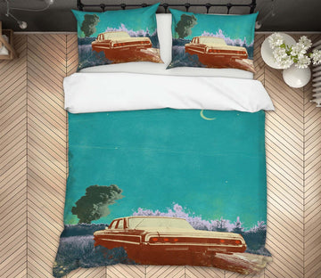 3D Night Truck 2102 Showdeer Bedding Bed Pillowcases Quilt Quiet Covers AJ Creativity Home 