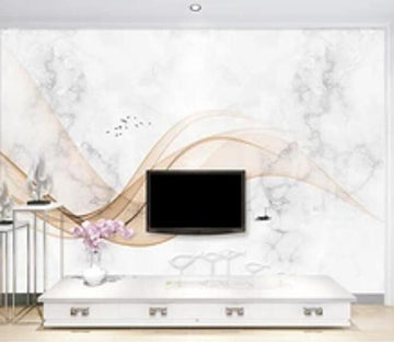 3D Wavy Stripes 1446 Wall Murals Wallpaper AJ Wallpaper 2 