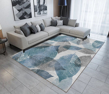 3D Colored Leaves WG508 Non Slip Rug Mat Mat AJ Creativity Home 