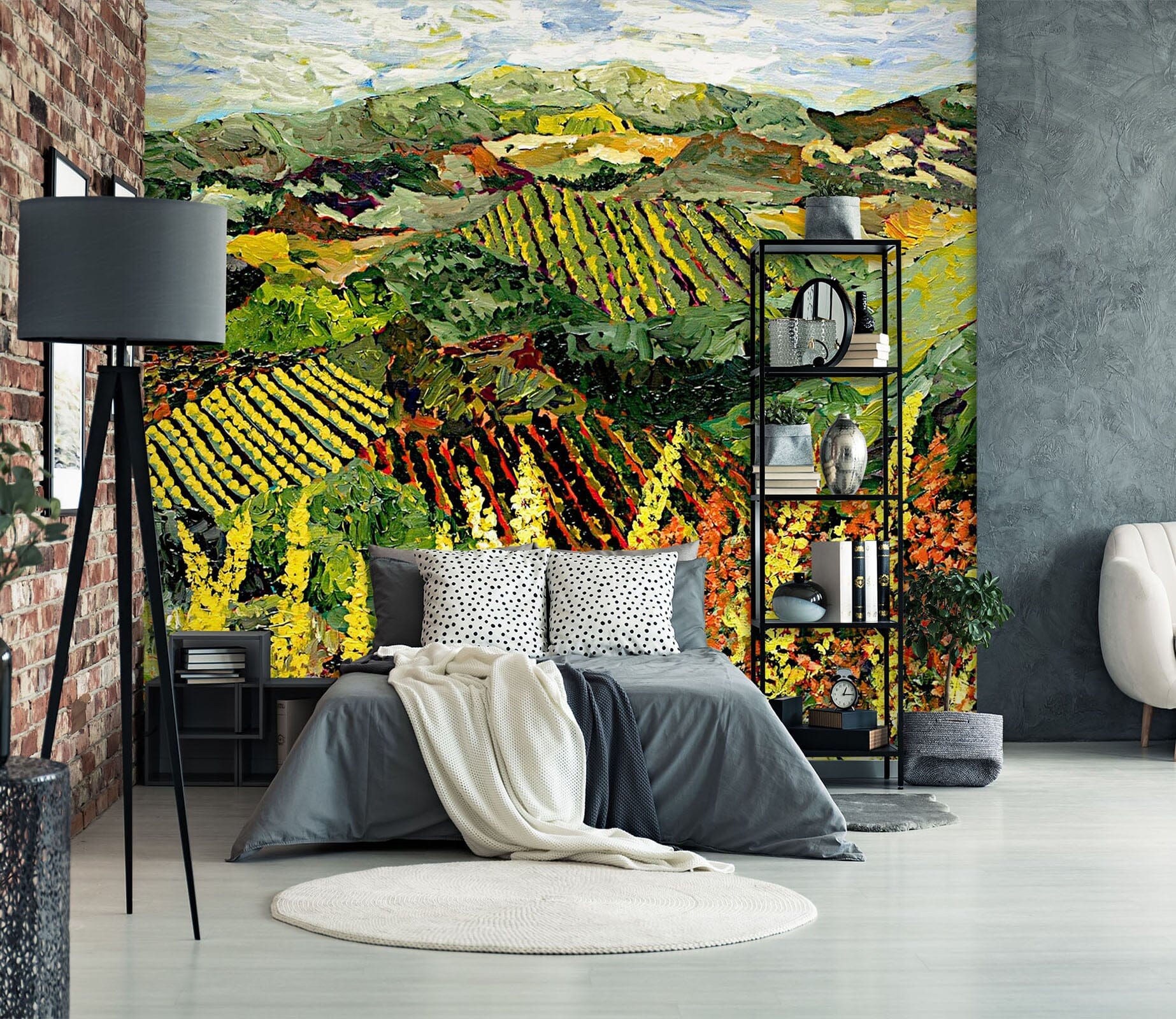 3D Summer Garden 129 Allan P. Friedlander Wall Mural Wall Murals Wallpaper AJ Wallpaper 2 