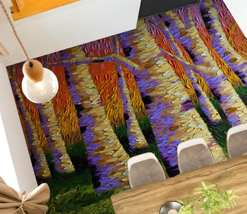 3D Tree Trunk 102166 Dena Tollefson Floor Mural