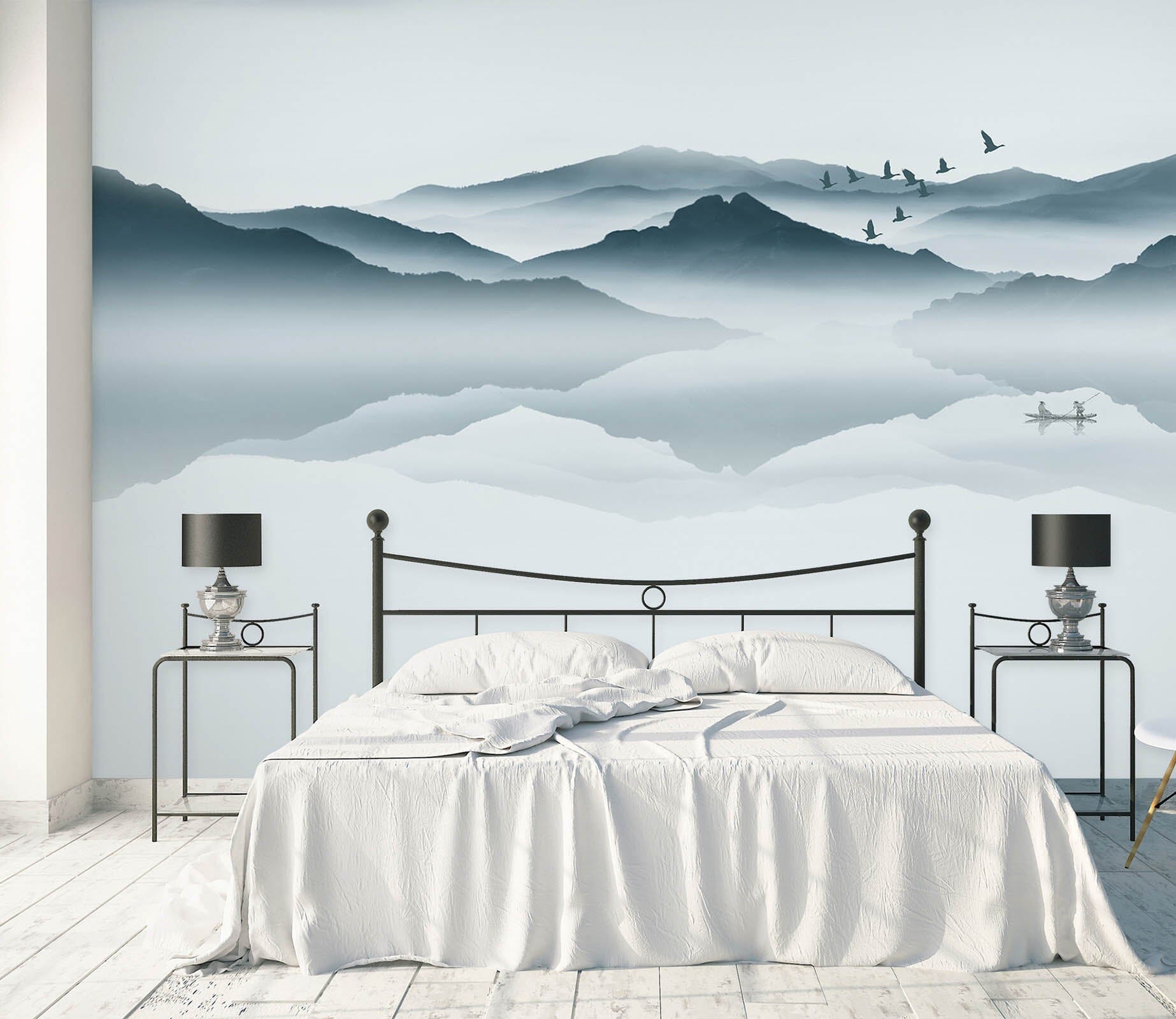 3D Rolling Hills 1419 Wall Murals Wallpaper AJ Wallpaper 2 