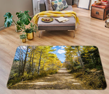 3D Forest Path 27092 Non Slip Rug Mat