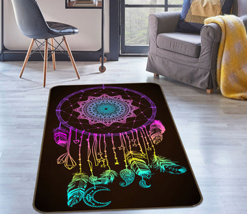 3D Dreamcatcher 37120 Non Slip Rug Mat