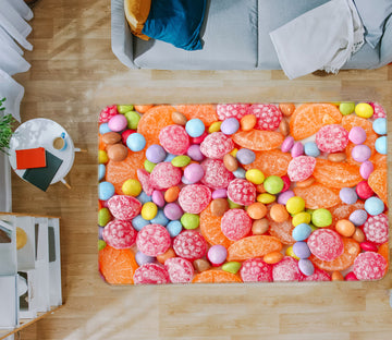 3D Candy Ball 76222 Non Slip Rug Mat