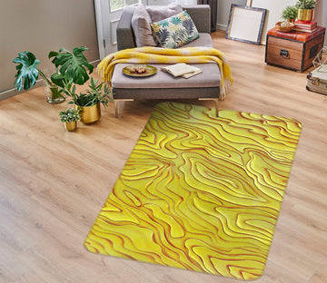 3D Golden Pattern 76193 Non Slip Rug Mat