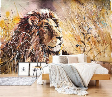 3D Oil Painting Lion 511 Wallpaper AJ Wallpaper 2 