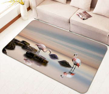 3D Flamingo 36079 Non Slip Rug Mat
