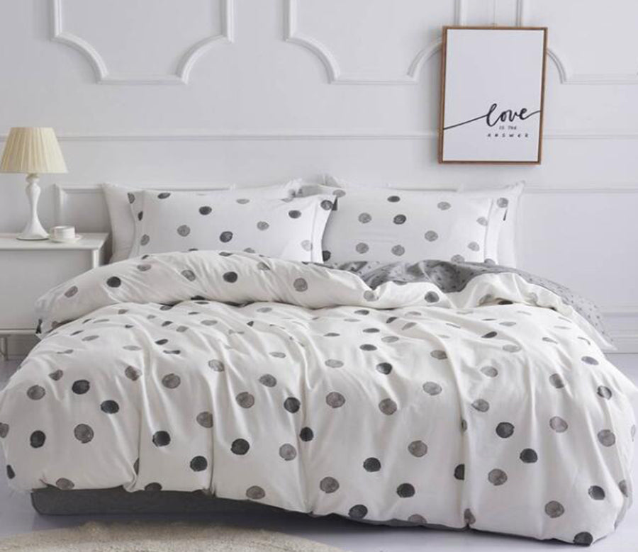 3D Black Dots 5031 Bed Pillowcases Quilt