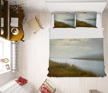 3D Lakeside Grass 8543 Beth Sheridan Bedding Bed Pillowcases Quilt