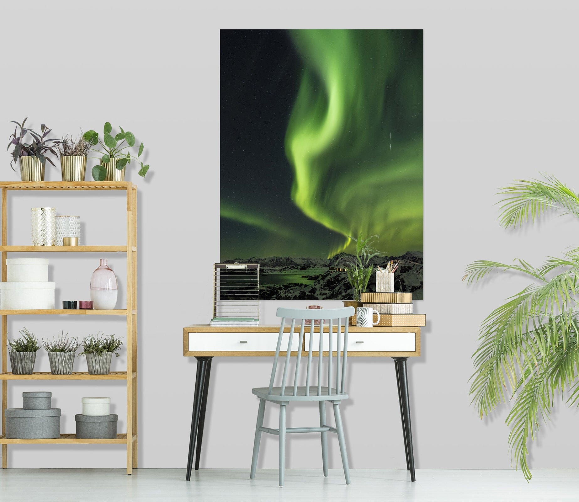 3D Green Light 231 Marco Carmassi Wall Sticker Wallpaper AJ Wallpaper 2 