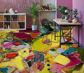 3D Pigment Color Block 9929 Allan P. Friedlander Floor Mural