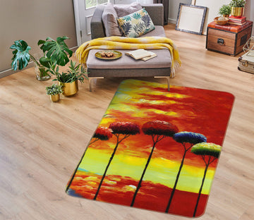 3D Color Tree 76170 Non Slip Rug Mat