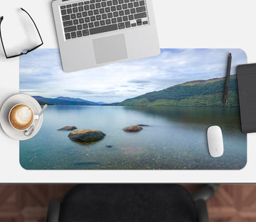 3D Mountains Rivers 12419 Assaf Frank Desk Mat