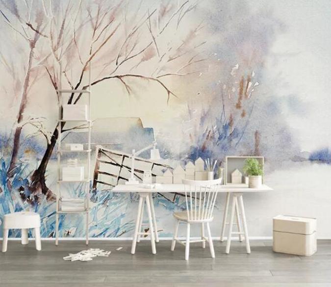 3D Small Tree 1247 Wall Murals Wallpaper AJ Wallpaper 2 