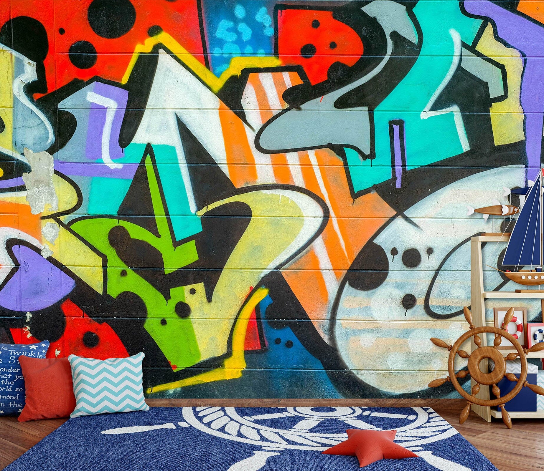 3D Painted Wall 85 Wall Murals Wallpaper AJ Wallpaper 2 