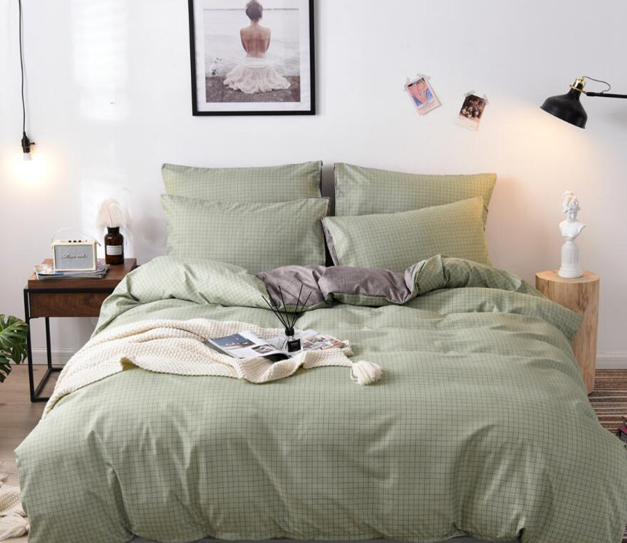 3D Mung Bean Color 99111 Bed Pillowcases Quilt