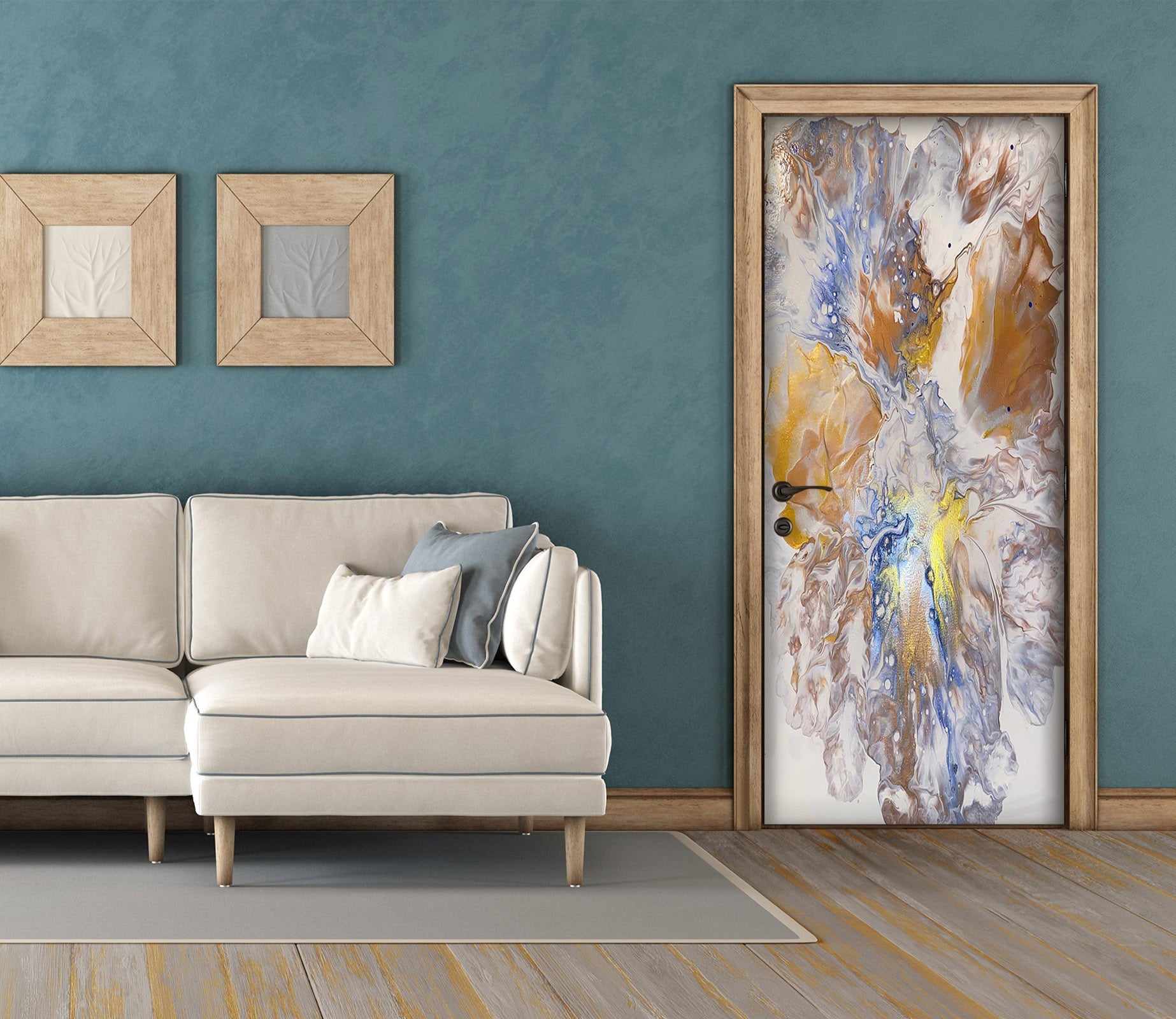 3D Painting Pigment 4667 Valerie Latrice Door Mural