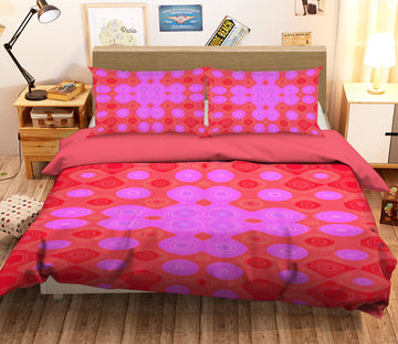 3D Red Pattern 70014 Shandra Smith Bedding Bed Pillowcases Quilt