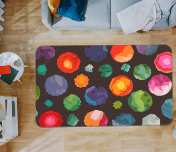 3D Colored Ball 1001 Shandra Smith Rug Non Slip Rug Mat Mat AJ Creativity Home 