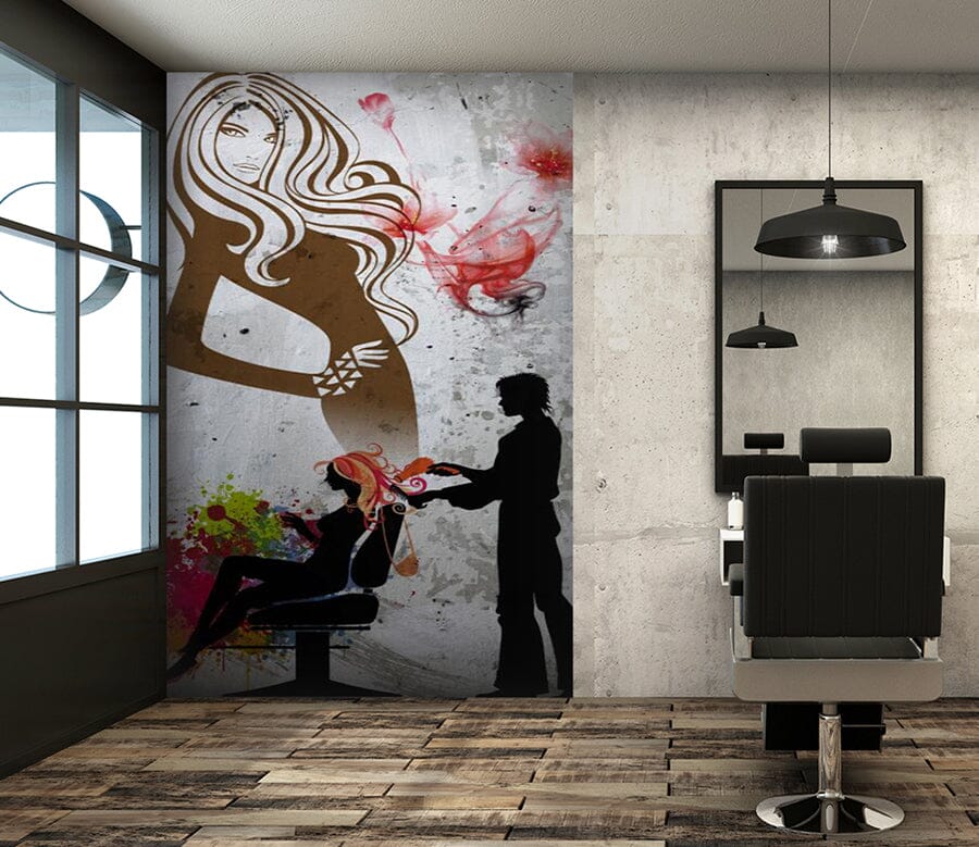 3D Hipster Girl 1593 Wall Murals Wallpaper AJ Wallpaper 2 