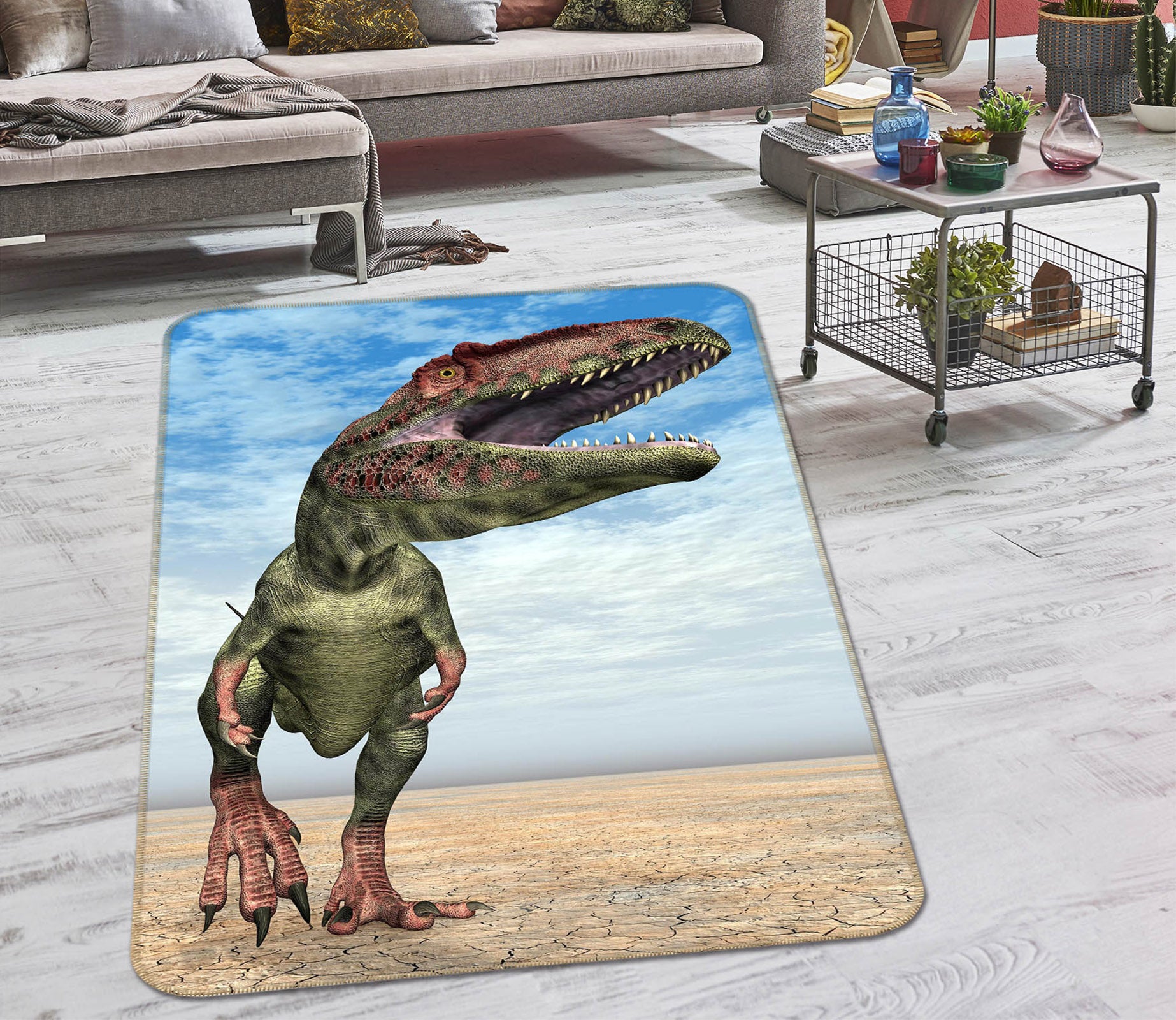 3D Dinosaur 38191 Animal Non Slip Rug Mat