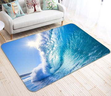 3D Waves Sunlight 36005 Non Slip Rug Mat