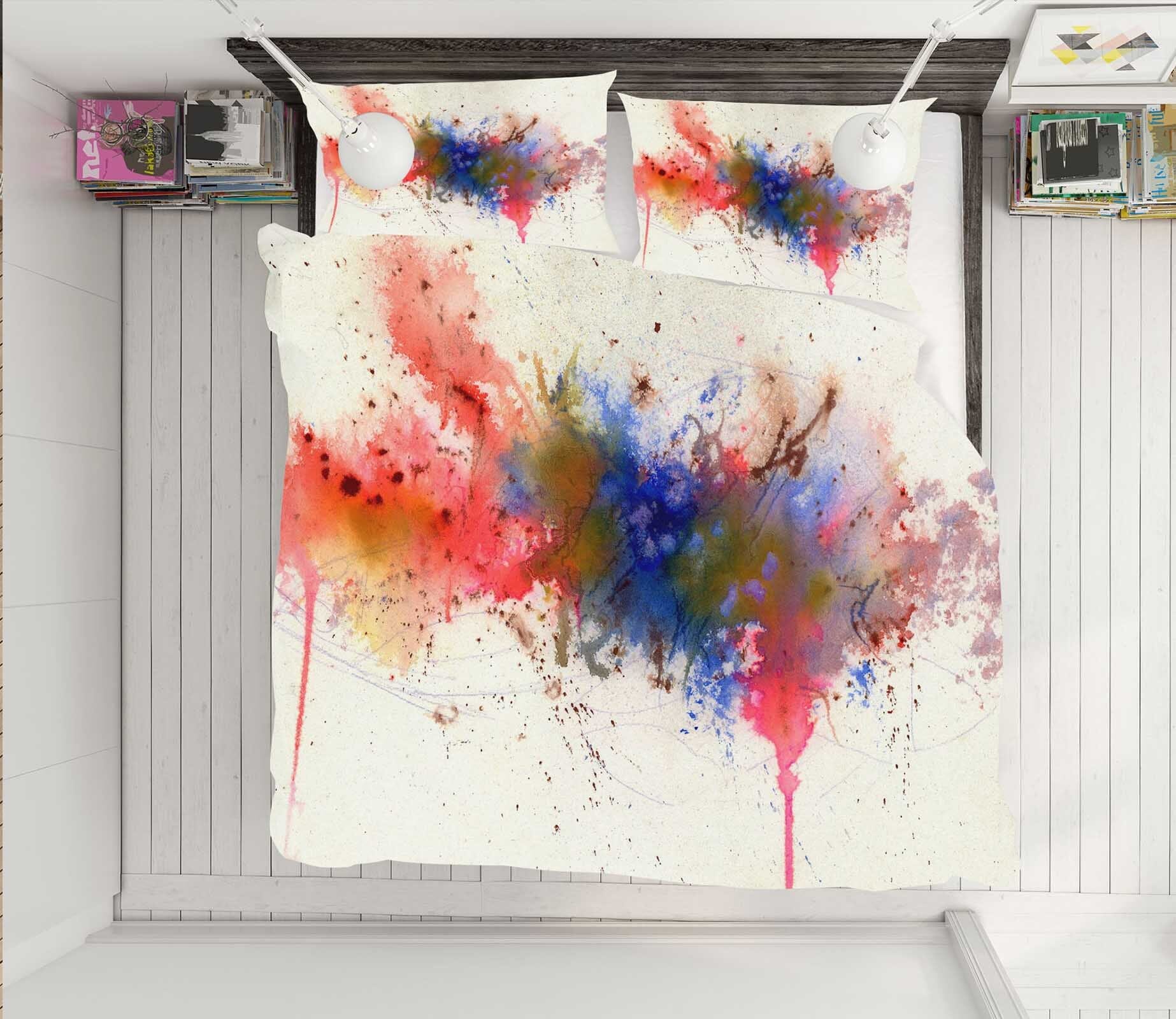 3D Color Splash 2010 Anne Farrall Doyle Bedding Bed Pillowcases Quilt Quiet Covers AJ Creativity Home 