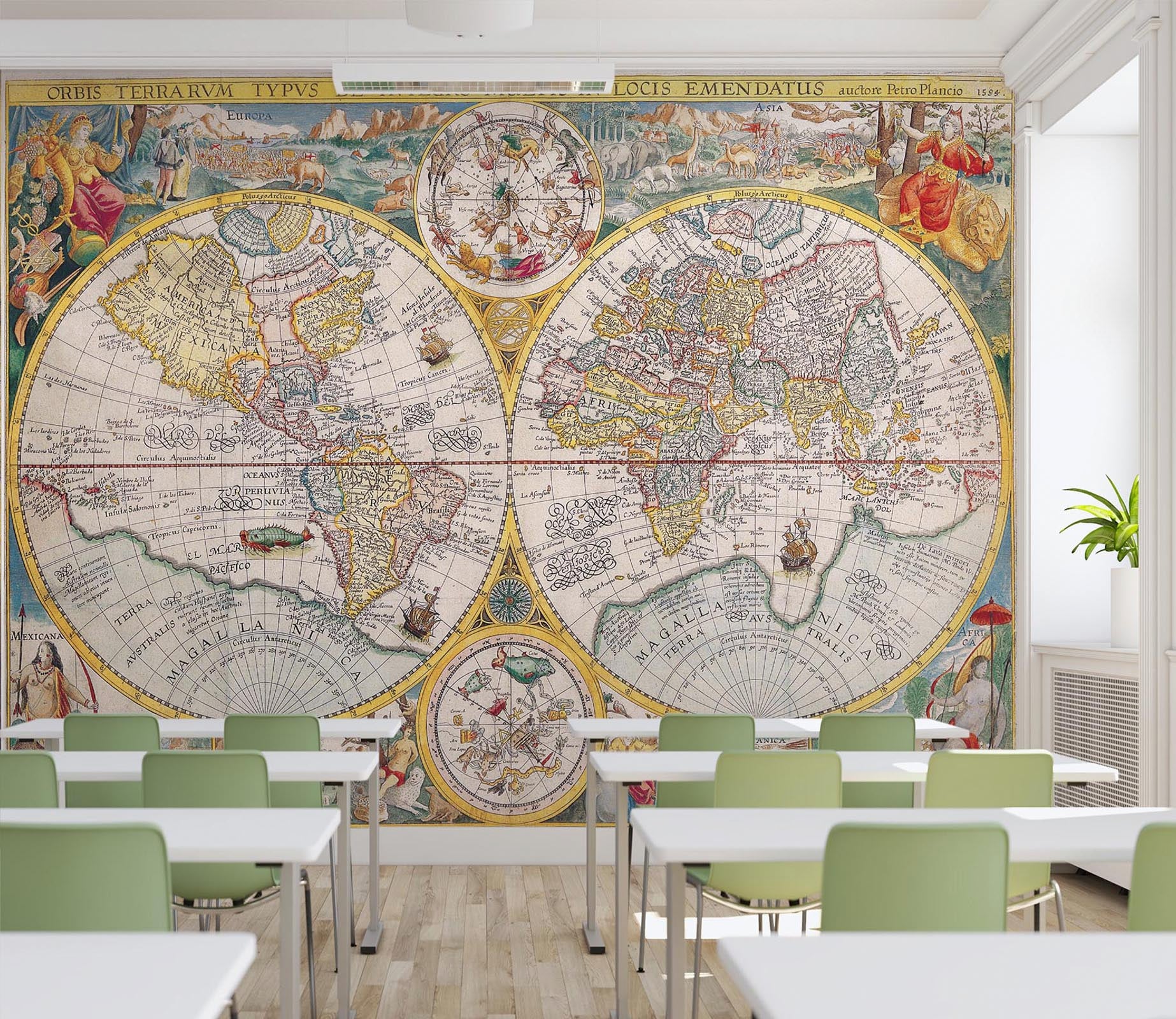 3D world map 30 Wall Murals Wallpaper AJ Wallpaper 2 