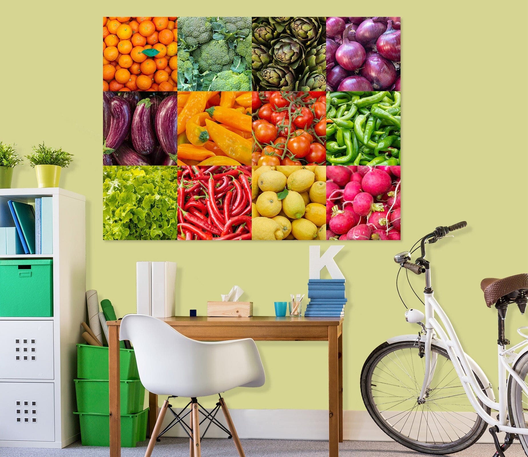 3D Fresh Fruits And Vegetables 033 Assaf Frank Wall Sticker Wallpaper AJ Wallpaper 2 