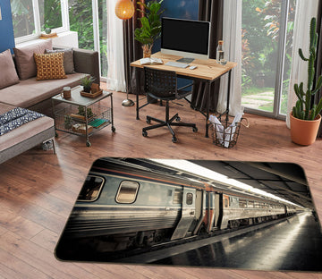 3D Railway Station 42101 Vehicle Non Slip Rug Mat