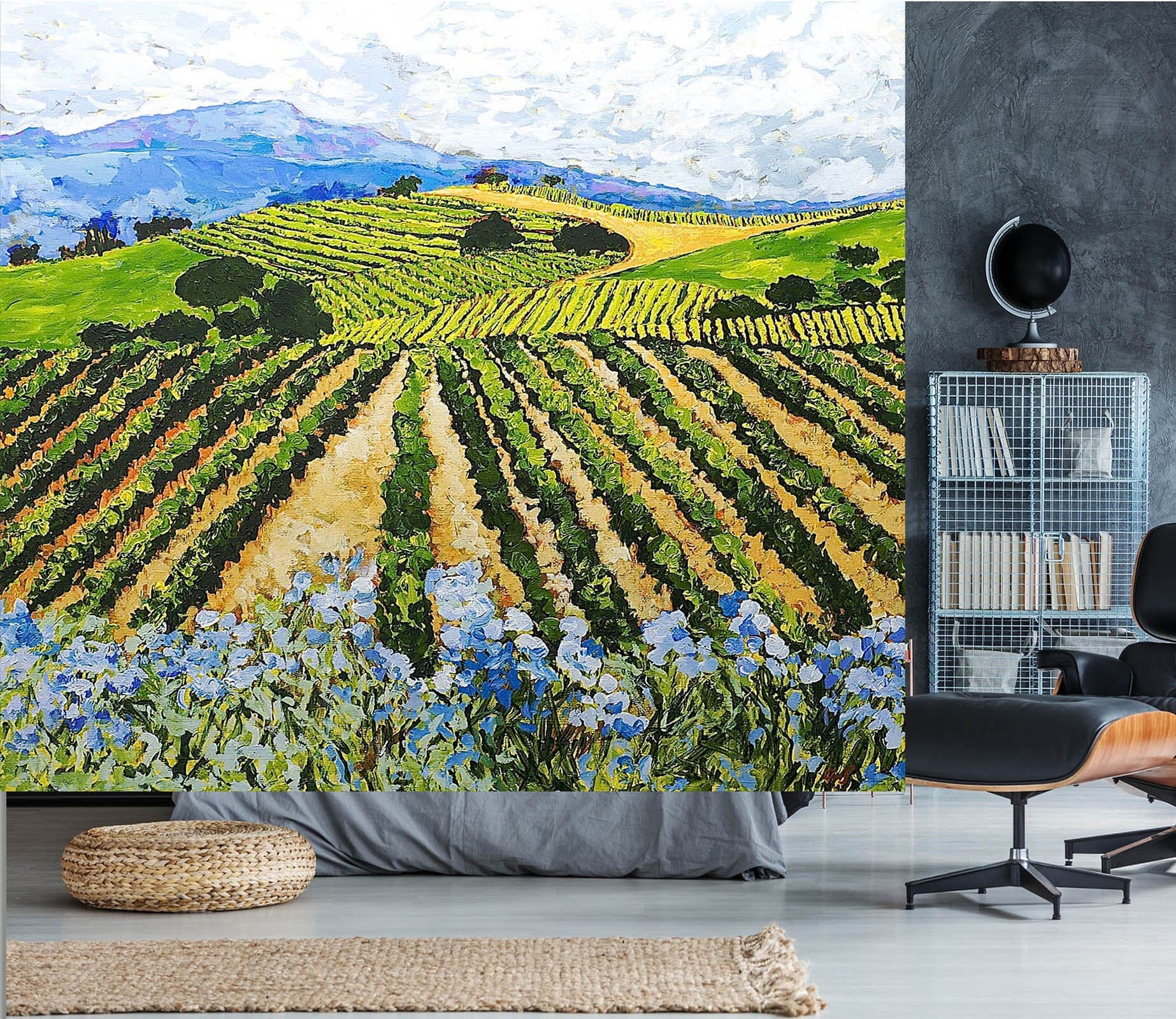 3D Field Flowers 115 Allan P. Friedlander Wall Mural Wall Murals Wallpaper AJ Wallpaper 2 