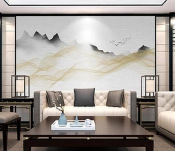 3D Colored Lines 217 Wall Murals Wallpaper AJ Wallpaper 2 