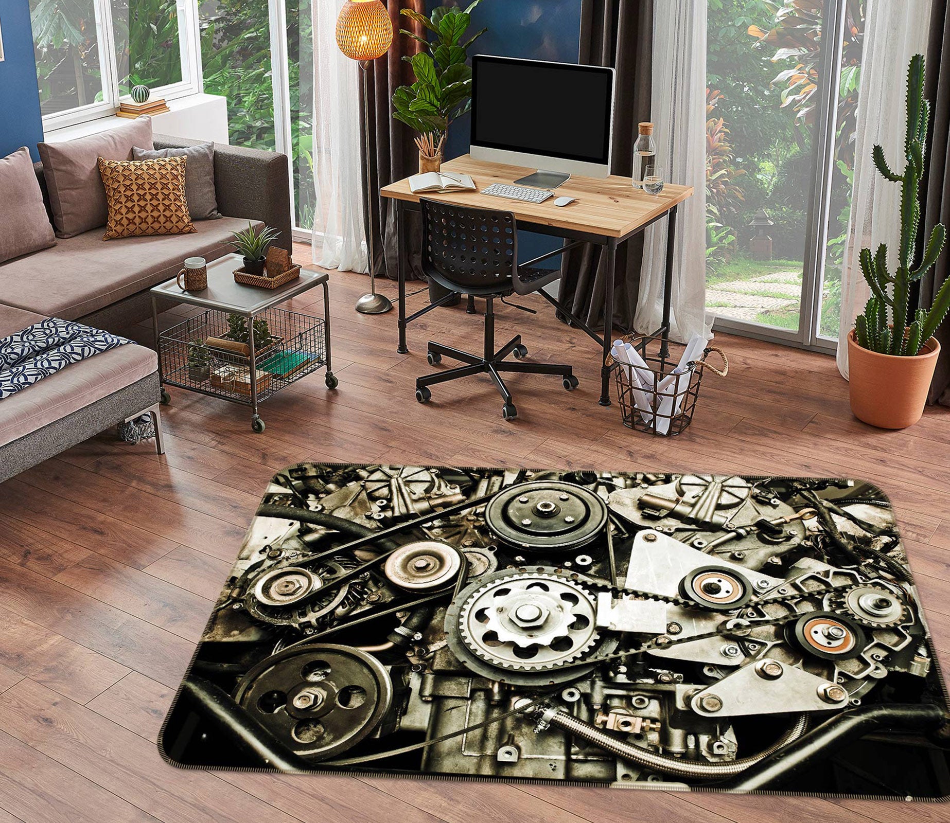 3D Gear Parts 67181 Vehicle Non Slip Rug Mat