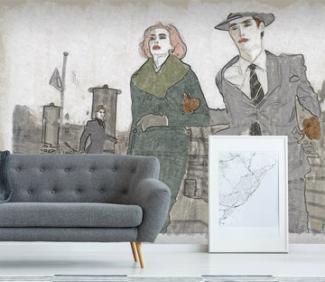 3D Dating Couple 1409 Marco Cavazzana Wall Mural Wall Murals Wallpaper AJ Wallpaper 2 