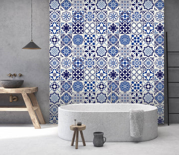 3D Vintage Mosaic 040 Marble Tile Texture Wallpaper AJ Wallpaper 2 