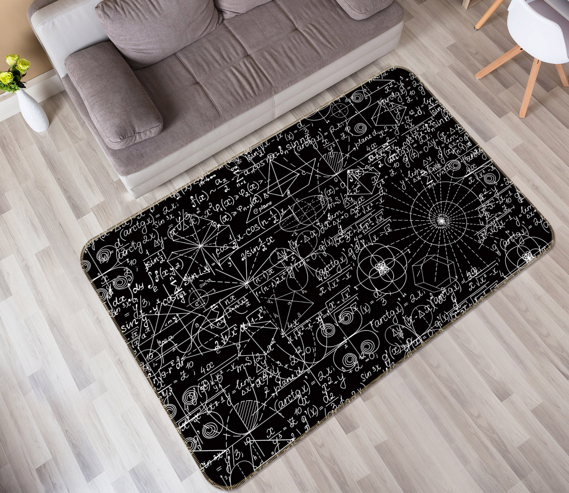 3D Line 35083 Non Slip Rug Mat