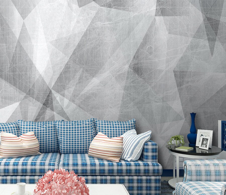 3D Gray Pattern WG088 Wall Murals Wallpaper AJ Wallpaper 2 