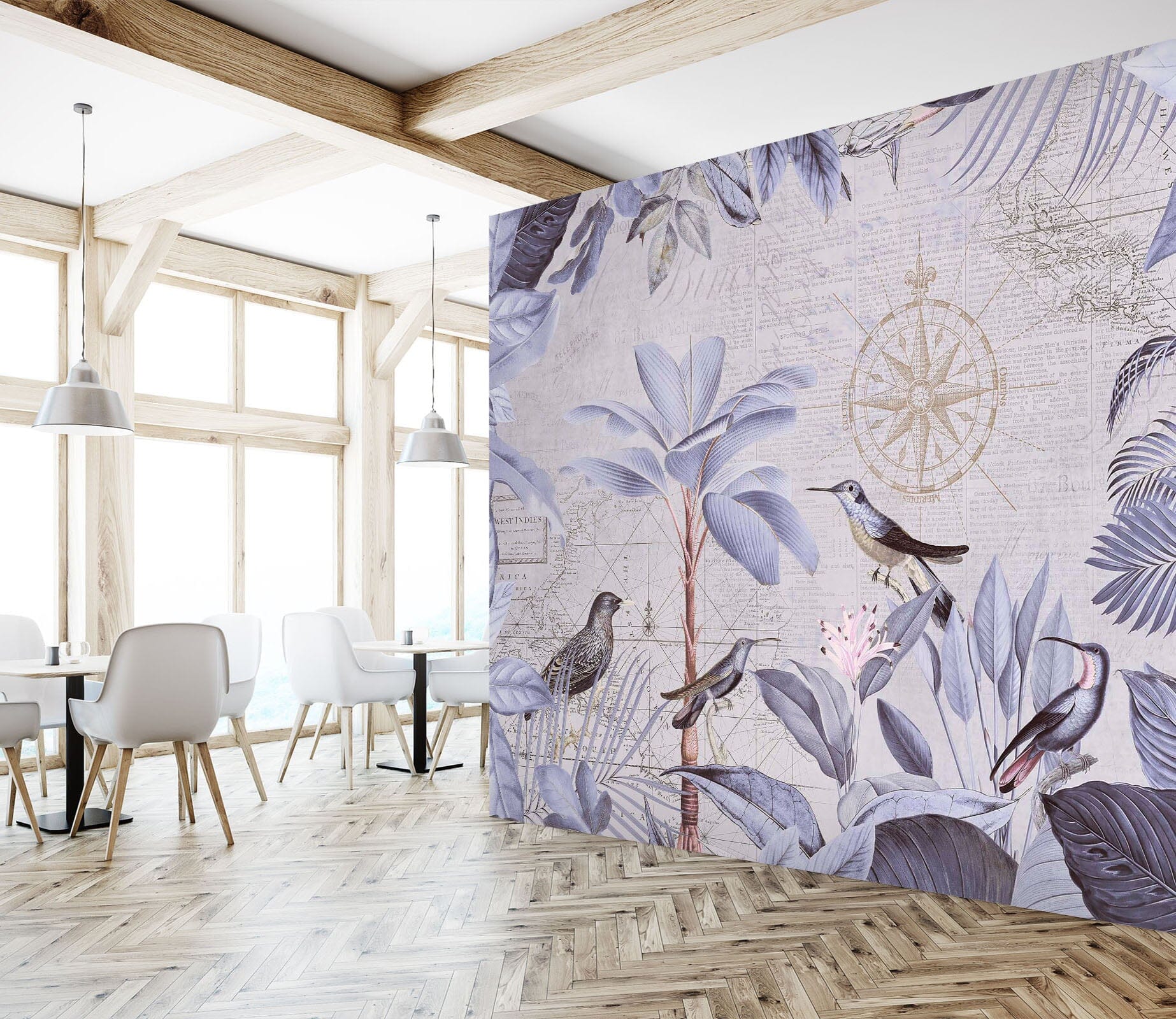 3D Bird Singing 1021 Andrea haase Wall Mural Wall Murals Wallpaper AJ Wallpaper 2 