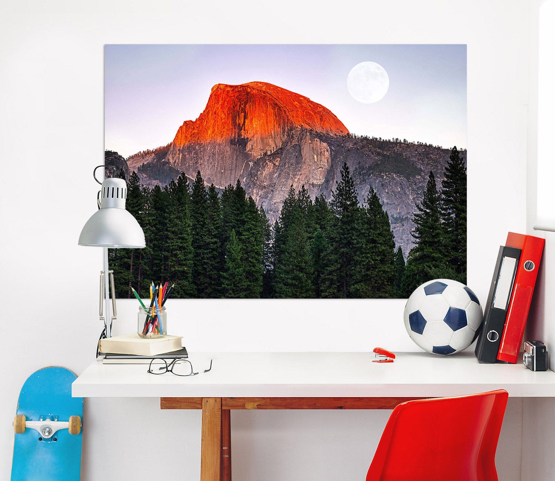 3D Red Valley 225 Marco Carmassi Wall Sticker Wallpaper AJ Wallpaper 2 