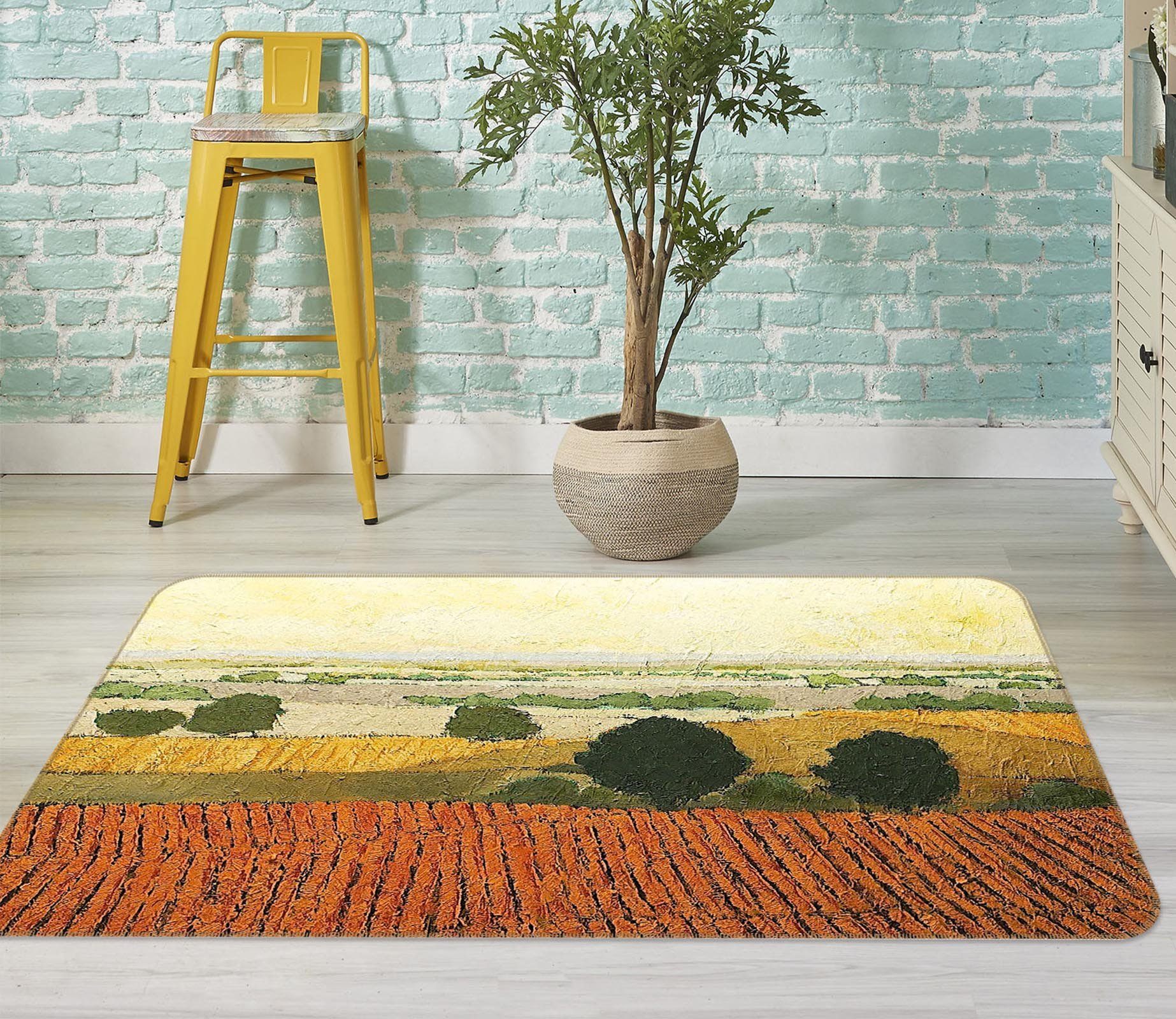 3D After Harvest 1016 Allan P. Friedlander Rug Non Slip Rug Mat Mat AJ Creativity Home 