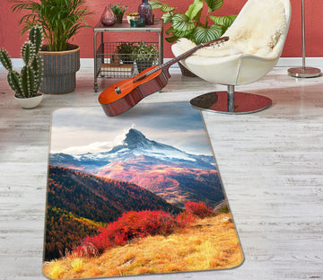 3D Mountains 26181 Non Slip Rug Mat