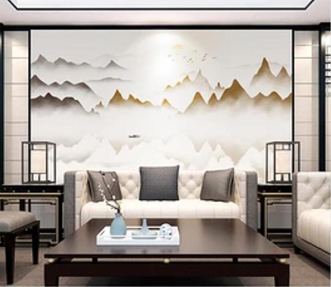 3D Misty Valley 364 Wall Murals Wallpaper AJ Wallpaper 2 