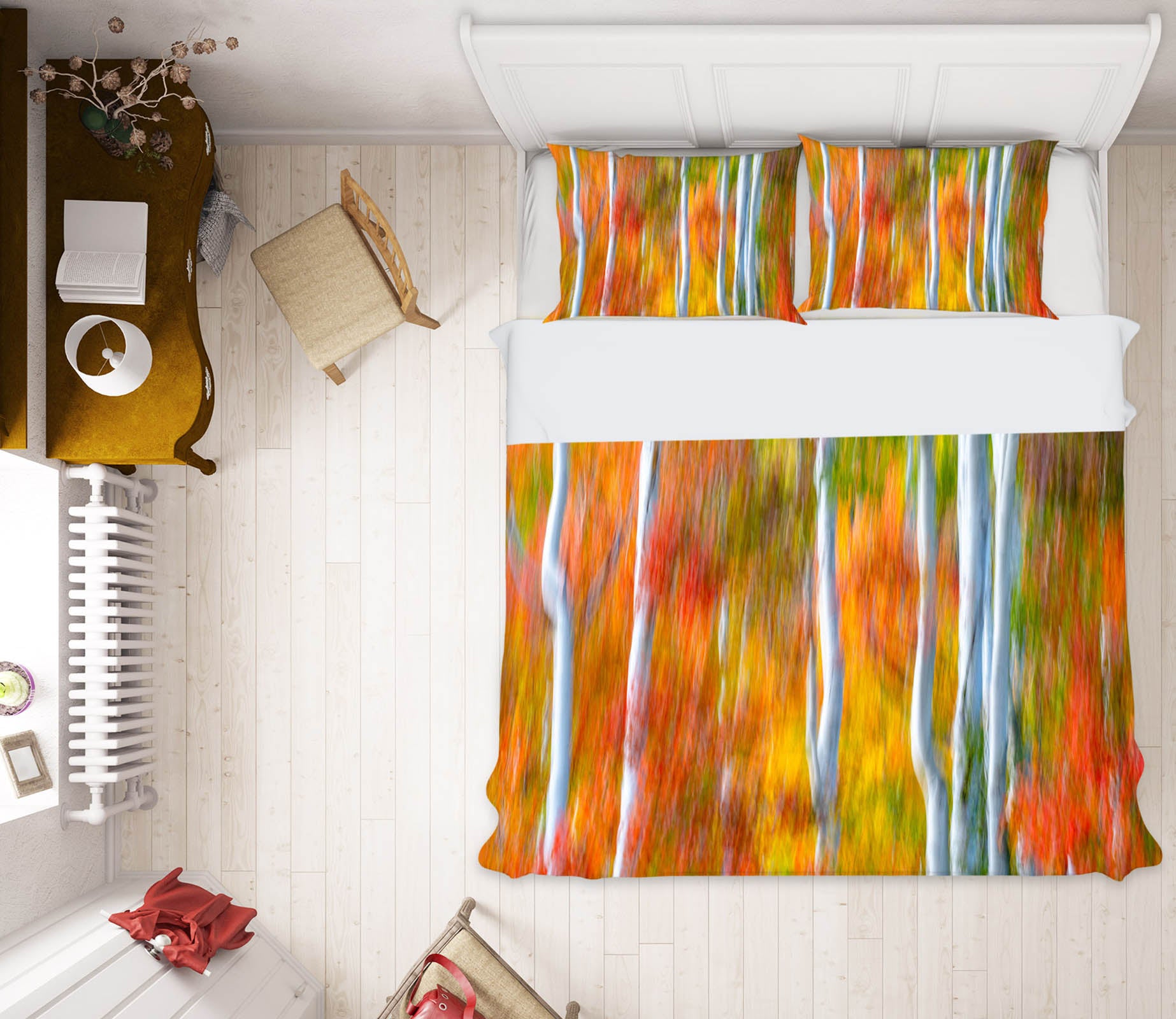 3D Telluride Watercolor 150 Marco Carmassi Bedding Bed Pillowcases Quilt
