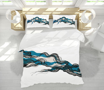 3D Blue Texture 3045 Jacqueline Reynoso Bedding Bed Pillowcases Quilt Cover Duvet Cover