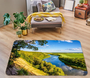 3D Grass River 77081 Non Slip Rug Mat